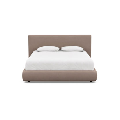 40a24b54008d2e041765b5e83f13d7718f85ed0b51788ac3bc125162eddd8a8e.jpg An Image of Heal's Alba Storage Bed King Luxury Leather Anthracite