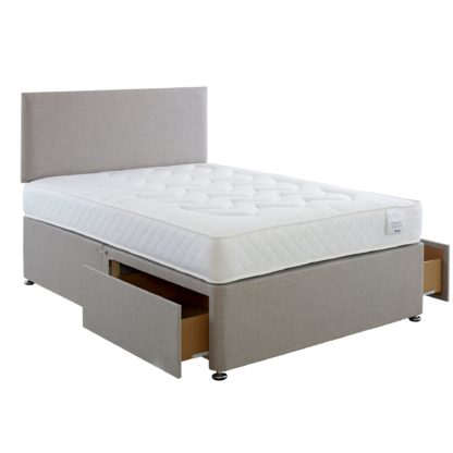 4b79a09684850ab47276e41caf7ba141542771876aefdeab64ccede370735e8e-1.jpg An Image of Comfort Divan Bed with Mattress Grey