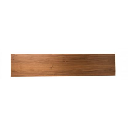 4cbff4d55828567ba1b350040b1b5b43358ca29e5f116315247f5f936e7277f3.jpg An Image of Heal's Tower Shelving Single Shelf Walnut