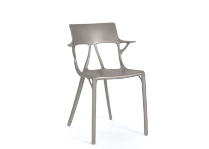 4dbf4c6ad268164dc4c93f777bd9fef62869e49d779732da6830fe5b12ff6262.jpg An Image of Kartell Ai Chair White - *Min 2 Chairs*