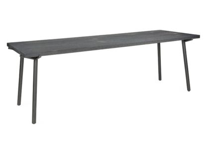525933c88a3603f0109420ea72aa9fa90a692368b69b80d628748cd0539f5a79.jpg An Image of Blu Dot Branch Dining Table Black Stain 4-6 Seater