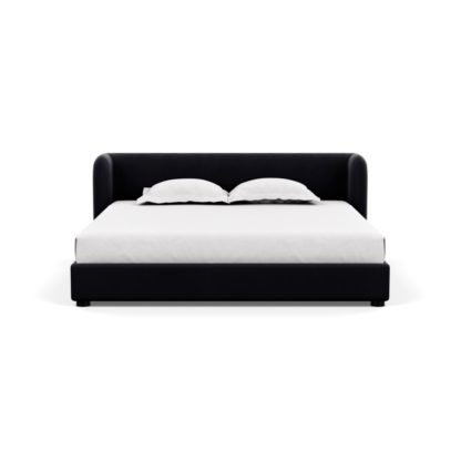 5301eb1515e8a297d3fada1ff076708cf2ae30d63df5d798a97bbc778c422eb1.jpg An Image of Heal's Group Bed Super King Varese Velvet Alchemilla