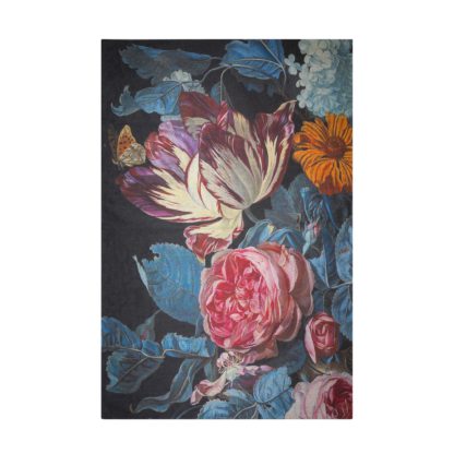 547c5c3eea27e541828f92bdfd44216ecdd66148272db6e9d5f678e082b6a6aa-1.jpg An Image of Eloise Floral Rug Blue, Pink and Yellow