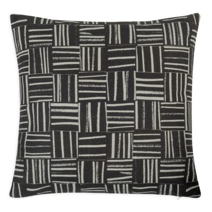 5818017dd2e7cb4f951fdaeb4e62c42b9f5f8d33b05faeaa74d342ef5bbf629e.jpg An Image of Heal's Checked Stripes Cushion