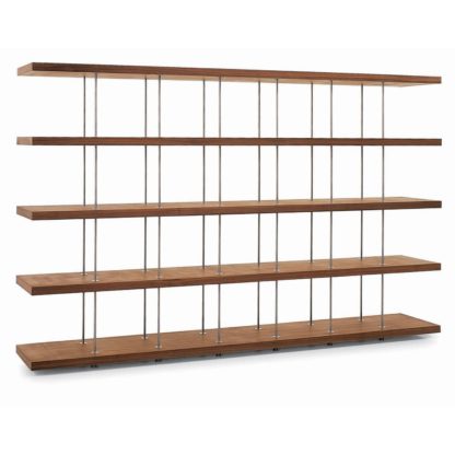 5a6448d9f1a36675e0a551cd23381d6dd2b9ac0dcf8fc1ec9c72209bb6586265.jpg An Image of Riva 1920 Piano Bookshelf Walnut