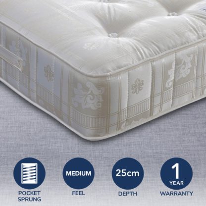 5c89c234fdf5f6401b86d3708ad7629190caa48b8a17f6f7d397a029711d82fd-1.jpg An Image of Majestic 1000 Pocket Mattress White
