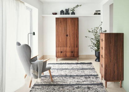 6336473883f2f3328f24185965c682079d9197e28194810a9c993fe7e6703cb0.jpg An Image of Heal's Amira Double Wardrobe Walnut