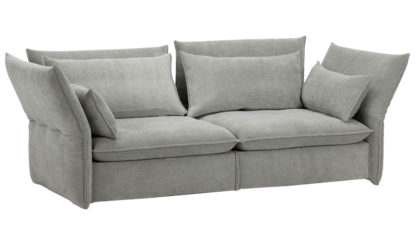 63951a1f74d99fb3838f0c409dff020a9c35937035d77551f36b510d17c22ec2.jpg An Image of Vitra Mariposa 2 1/2 Seater Sofa In Credo Red Chilli