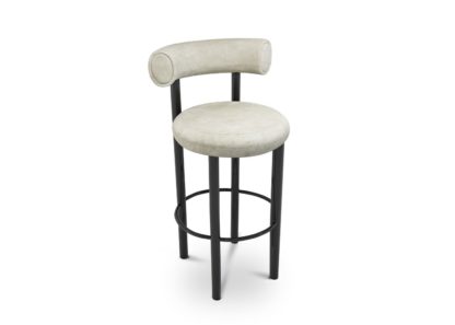 67f69e3064f42cffaf30394e76f419237c7035fde83fd85ad2716d3a05ee8cf4.jpg An Image of Tom Dixon Fat Bar Stool Royal Nubuck