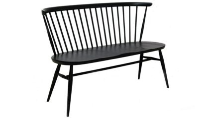 720b22b9713e38ec06ce7d099f628b47ad892d69139f9d814c579c548e999436.jpg An Image of Ercol Originals Loveseat Colour Finish Black