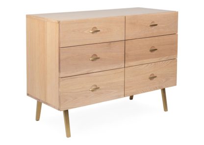 783d2fc12a73615b887da27c21ec098a8b35a9bd891f7d4fa5729d6e4bf6c40e.jpg An Image of Heal's Crawford Chest of 6 Drawers