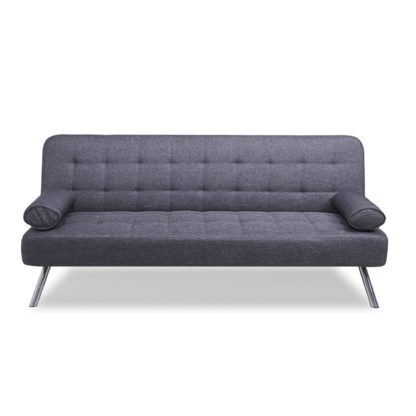 8094ff9c4dc9dac9cb92b84f0225b1e1c6fbd4310fca22a5b70aefab39b5e169-2.jpg An Image of Tobi Fabric Sofa Bed Black