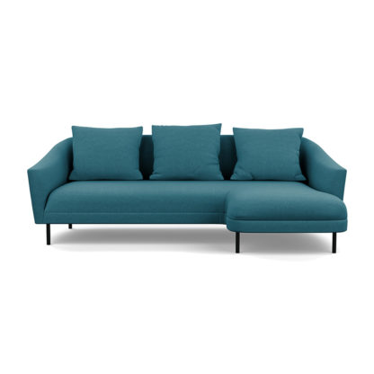 848fb9a2765ee767bec0057202ef1d0e2d76cb3f7280bf3302fc8c7436fd34c5-1.jpg An Image of Heal's Portobello Corner Chaise RHF Brecon Charcoal Black Feet