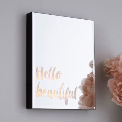 ac66e8c41f51dca6ab2d950347fdc5e6058f684aab14982ededee527a1083780-1.jpg An Image of Hello Beautiful Lit Mirror Light Black