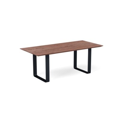 ac710f32c19d9d4575e2dff0a5e060d4af40f4d0a3d09c371e450e39ba816d93.jpg An Image of Heal's Prague Table 180x90cm Natural Oiled Oak Natural Edge Not Filled