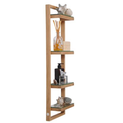 b3f28334274f74078a9afa7f94ecb28ceebf6936d49d47cf0ca3569553b4bbe8.jpg An Image of Wireworks Zone Wall-Mounted Bathroom Shelves