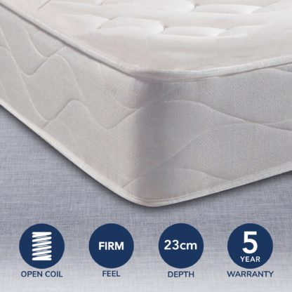 b84c3d9b9f7298f5a38cf988096113689ea91cf42dcaa2c58dbe46c59a95b0b4-1.jpg An Image of Silentnight Miracoil 3 Moretto Quilted Mattress White