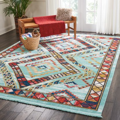 bc7f5716910b1c178ac0253ab9999622e371c6423f384388ddc1821fcedb7ca7-1.jpg An Image of Navajo 2 Rug Blue/Red