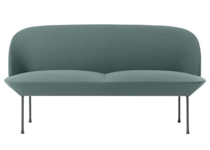 d45ad79f0bb1892c7c66453a062fc288f375db9fd57f9d1120ec81c23d4ca033.jpg An Image of Muuto Oslo 2 Seater Sofa Steelcut 160 Grey