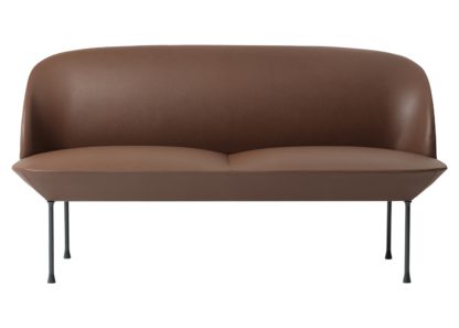 d7f313e0cf56507f6b716815a2b2c5cc6cacd70f99b6fffdc9553c454c6dad1f.jpg An Image of Muuto Oslo 2 Seater Sofa Steelcut 160 Grey