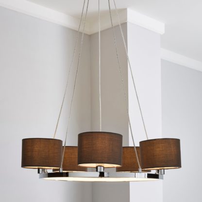 ea30e70cd3842240f63d27a29889d100eed4283fa0d64ef9ddb82df6a6fab624-1.jpg An Image of Talinn LED 5 Light Ceiling Fitting Grey