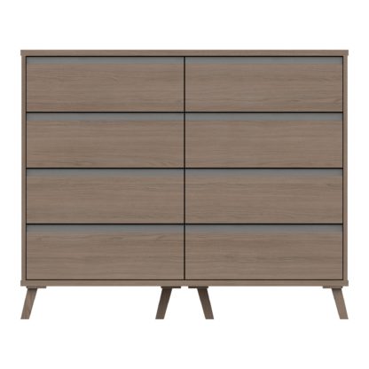 eaea9fc974890e5a28f2323f80efd7538d482e85ec1741293386af285d2239a6-2.jpg An Image of Jenson 8 Drawer Wide Chest Light Oak
