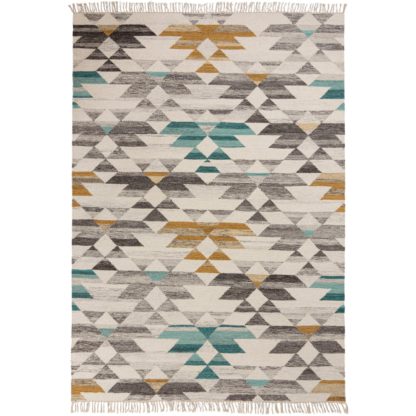 efbd7e2568f18bf481a2f76d201c3e50df0e53c0573b22d8d8d38b0ebbc05394-1.jpg An Image of Seattle Wool Blend Rug Grey and Black