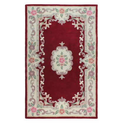 f8ca4f4845f2c84f4d25871a5e48c740a46f8de248a09ebf6e2650f43bf0eaea-1.jpg An Image of Lotus Premium Aubusson Rug Green