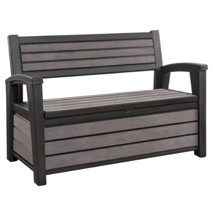 ff7d44adba2a9b97e4bf0675eaa3856811acc74144f9ee73f060a194b7f3b4aa-1.jpg An Image of Hudson 2 Seater Storage Bench Grey