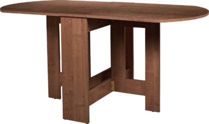 0d28acc4698090ee796ee28211008f170bcde95afcc3f33bcaaf18e43c596a96.jpg An Image of Argos Home Extending 4 - 6 Seater Table - Walnut Effect