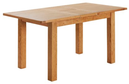 0e49b8f3b360d988fdc2feb31dd8ddfe14632855377ae80e6f9fe1f9ef14a7df.jpg An Image of Habitat Ashwell Oak Veneer Extending 4 - 6 Seater Table