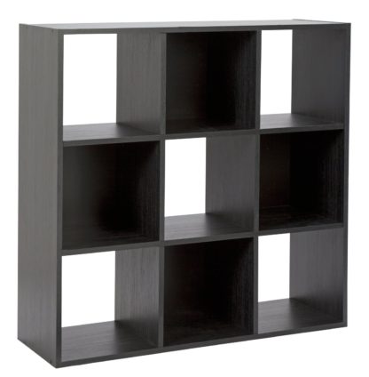 170367fd5ba7a7abdca92f2de593223a8f3d96046d1d9bd43f6f1c73015b14f3.jpg An Image of Habitat Squares 9 Cube Storage Unit - Black