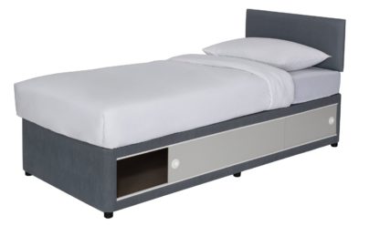 173d62cbac7c323d75a6e8e64d6a71ce62cc87c1fe08e4c98a414def2b31041d.jpg An Image of Argos Home Devon Essentials Single Slide Store Divan