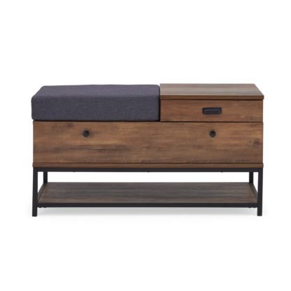 28203fbb99fcee70648bd61c53da22153d26205bc886ab7d1ddd7912e61442ec.jpg An Image of Fulton Storage Bench Grey
