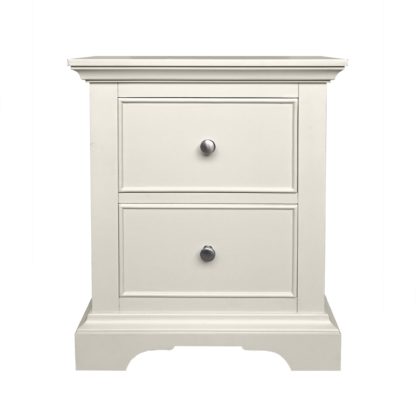 2a249931f3d13d4d8ccdce12efe98555316824218276e9349cd9ecf78c6b3b57.jpg An Image of Charlotte 2 Drawer Bedside White