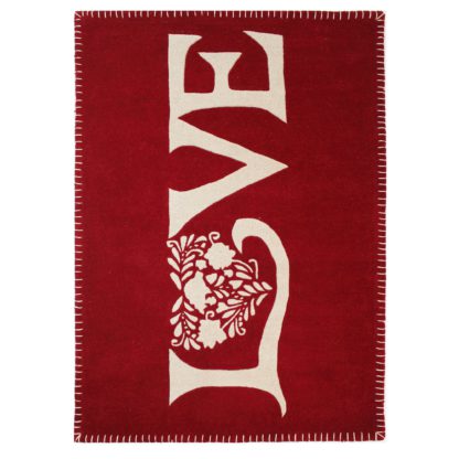 32104c501420a2f7f8c8ec936408737e8a0c1bd288172b44b22ff71599834d17.jpg An Image of Love Rug Charcoal