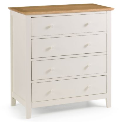 355c19fb0a1a1e36f78c3c99321970d550d2e9c5e5197ae48a62d48df1c2051d.jpg An Image of Salerno Shaker 4 Drawer Chest Brown