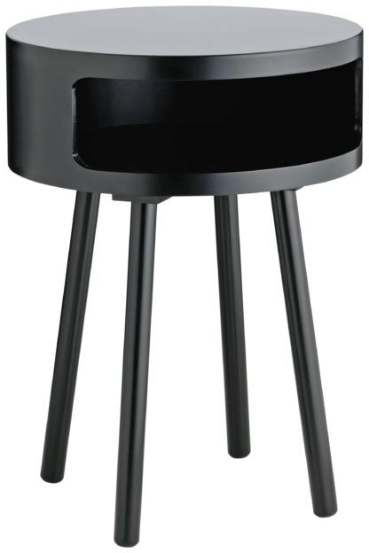3a237ae4c0b212762eebdb642abb958524ac3cfed2ebb1f0d267a76b25a1d287.jpg An Image of Habitat Bumble Side Table - Black