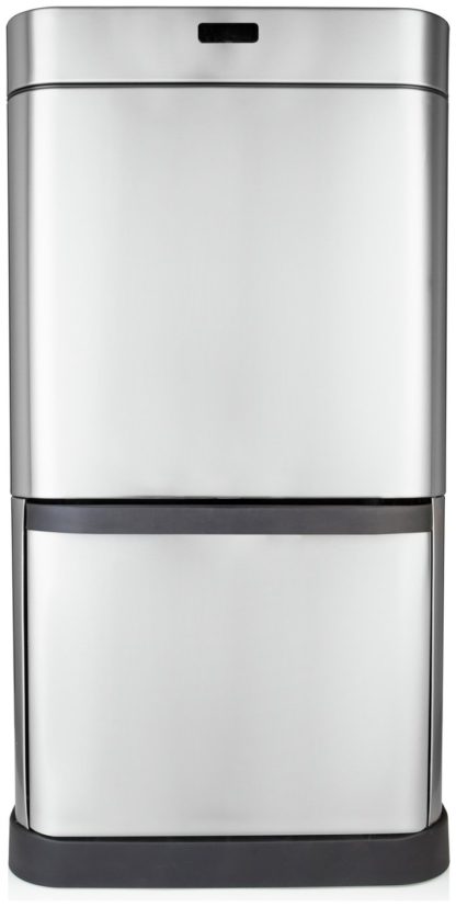 42939a57645cd92bb173aef5600ca1b936a582276e3e61dbeb15ddbef5ffc052.jpg An Image of Tower 70 Litre Recycling Sensor Bin - Stainless Steel