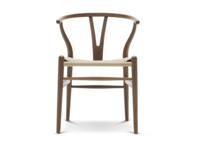 44d44454e9e396846df5ef276097f0b603ee5ab4b244e72334b942fb7e1cc9f2.jpg An Image of Carl Hansen & Søn Wishbone Chair CH24 Oiled Oak Frame Natural Paper Cord Seat