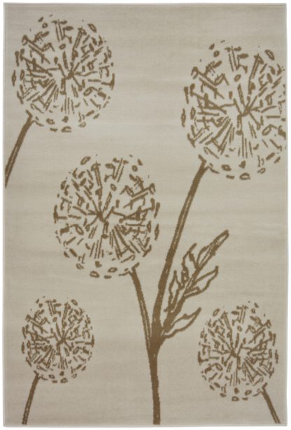 4ab9139170e95e1219193da52faf4365125b7ce5a00baf03df37bd0cda79a4cf.jpg An Image of Maestro Dandelion Rug - 120x170cm - Grey