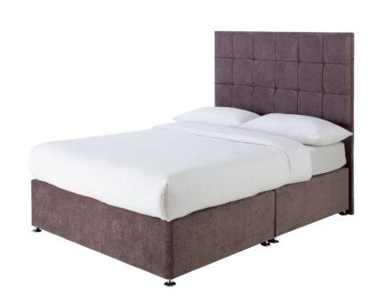 5528b6e57021c92e2d240380f01ea22815328d3d039455b43a04e4eec29e4b6d.jpg An Image of Forty Winks 1500 Pocket Gel Double Divan - Mauve