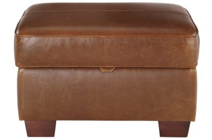5755c40be9754919d4dccab439f71759c4417e9f3bc105b1a84fab06fe4089bc.jpg An Image of Habitat Salisbury Leather Storage Footstool - Black