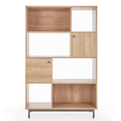 586d36cf5e416d2f4ce8809f90dddb25323c3ab39d40f634153035b9c77d884c.jpg An Image of Fulton Oak Effect Bookcase Brown