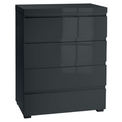 5dcedca718393eddc3dd50879937cd0e96ef6600373dc9adcd10055c7a5df276.jpg An Image of Puro Grey Chest of Drawers Grey