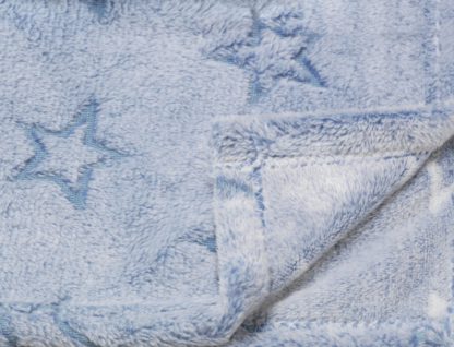 5f2d82dea0ab9bd7646ba5788dfee690725c0fc5aebb65069f20b4206654b3c0.jpg An Image of Argos Home Glow in the Dark Star Fleece - Blue
