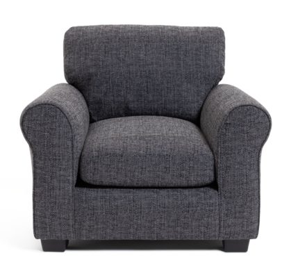 68dd56bcf33d2c50b9a0b56897f5ad18c114c9df4779b9db5fbb41548d38b0dc.jpg An Image of Habitat Lisbon Fabric Armchair - Charcoal