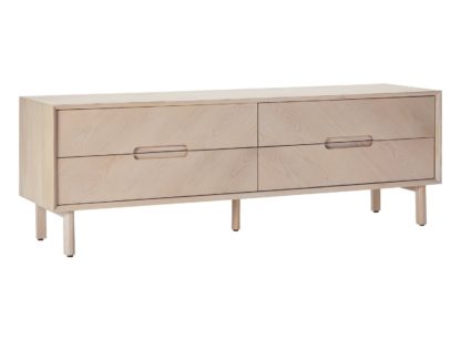 6ec0e141146e239db1999969fc5cb78947e963667589495661f41fd73447ec6a.jpg An Image of Habitat Halden 4 Drawer TV Unit - Ash Effect