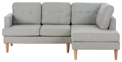 700af076c44371d9206c299f55526dfdaf53ae495816e6ea0c8e230c201bea7a.jpg An Image of Habitat Joshua Right Corner Fabric Sofa - Charcoal