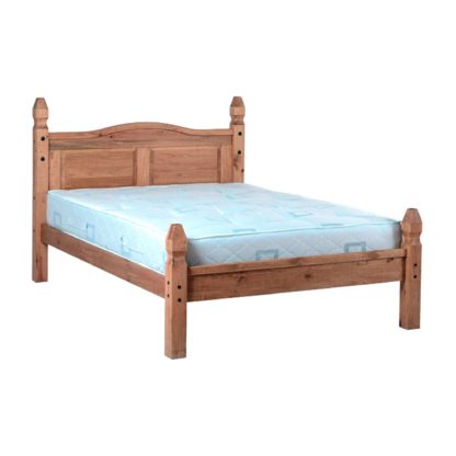 73de1ff9d95500148f4cada78c830b0860baffae2ff455972f47bdf0c9d772fc.jpg An Image of Corona Mexican Bed Frame Natural